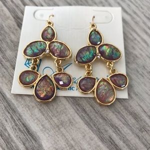 Multicolored Gem Earrings